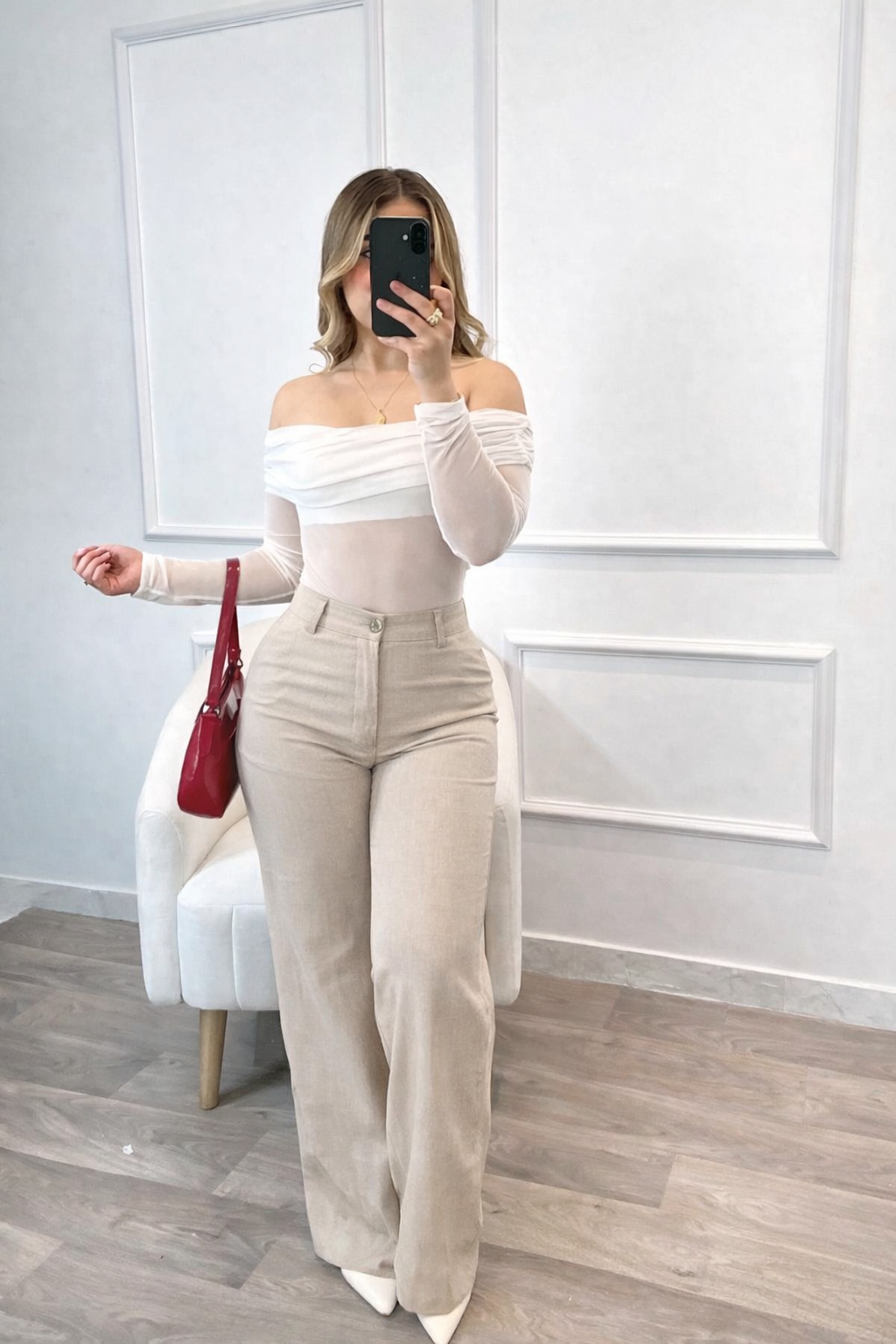 Pantalon en Lin Élégant